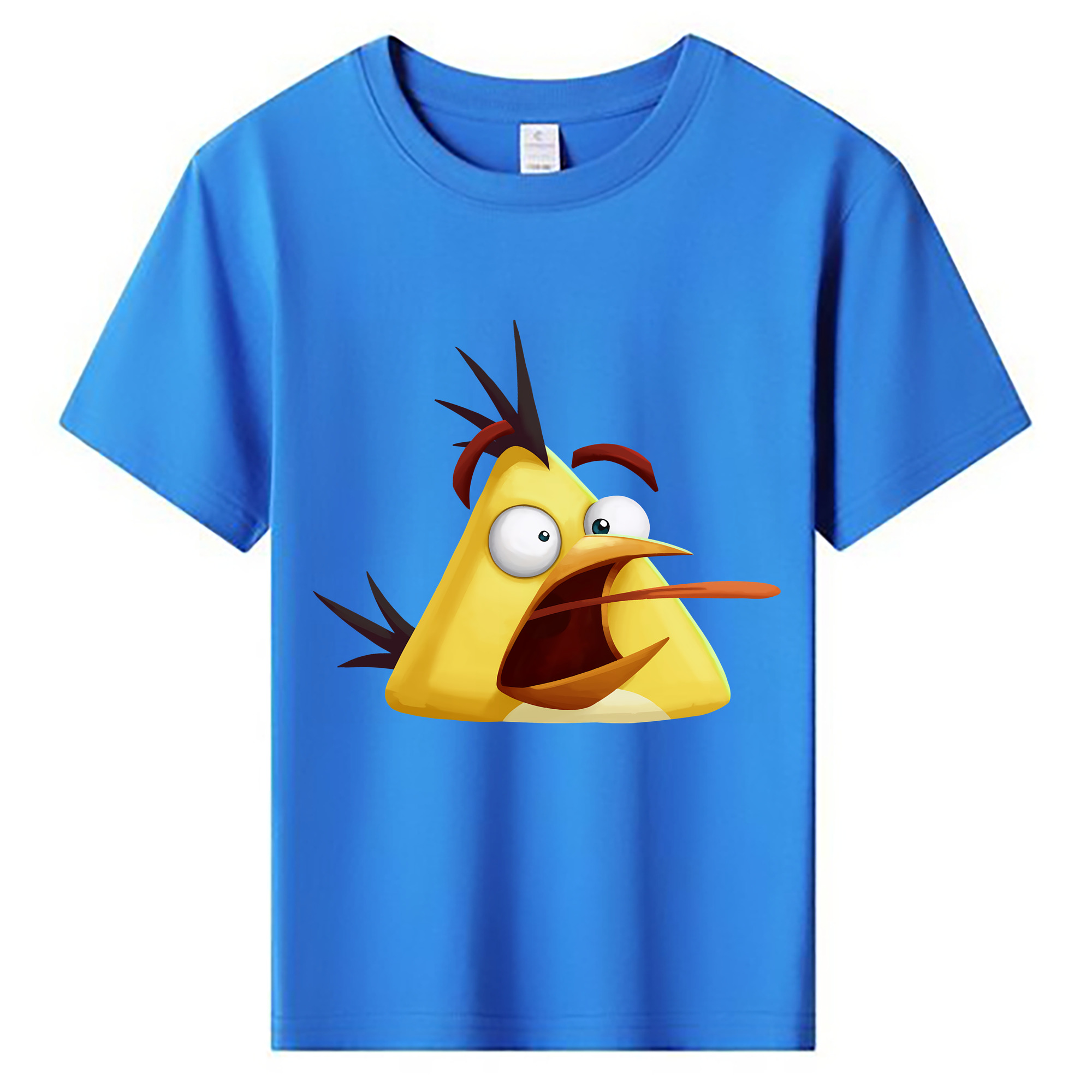 （画像用） Angry Birds アングリーバード 綿100％キッズTシャツ（フロントプリント）